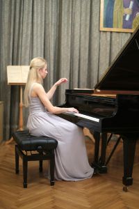Anna Lipiak - 1245th Liszt Evening, Music and Literature Club in Wroclaw 20th March  2017.<br> Photo by Andrzej Solnica.